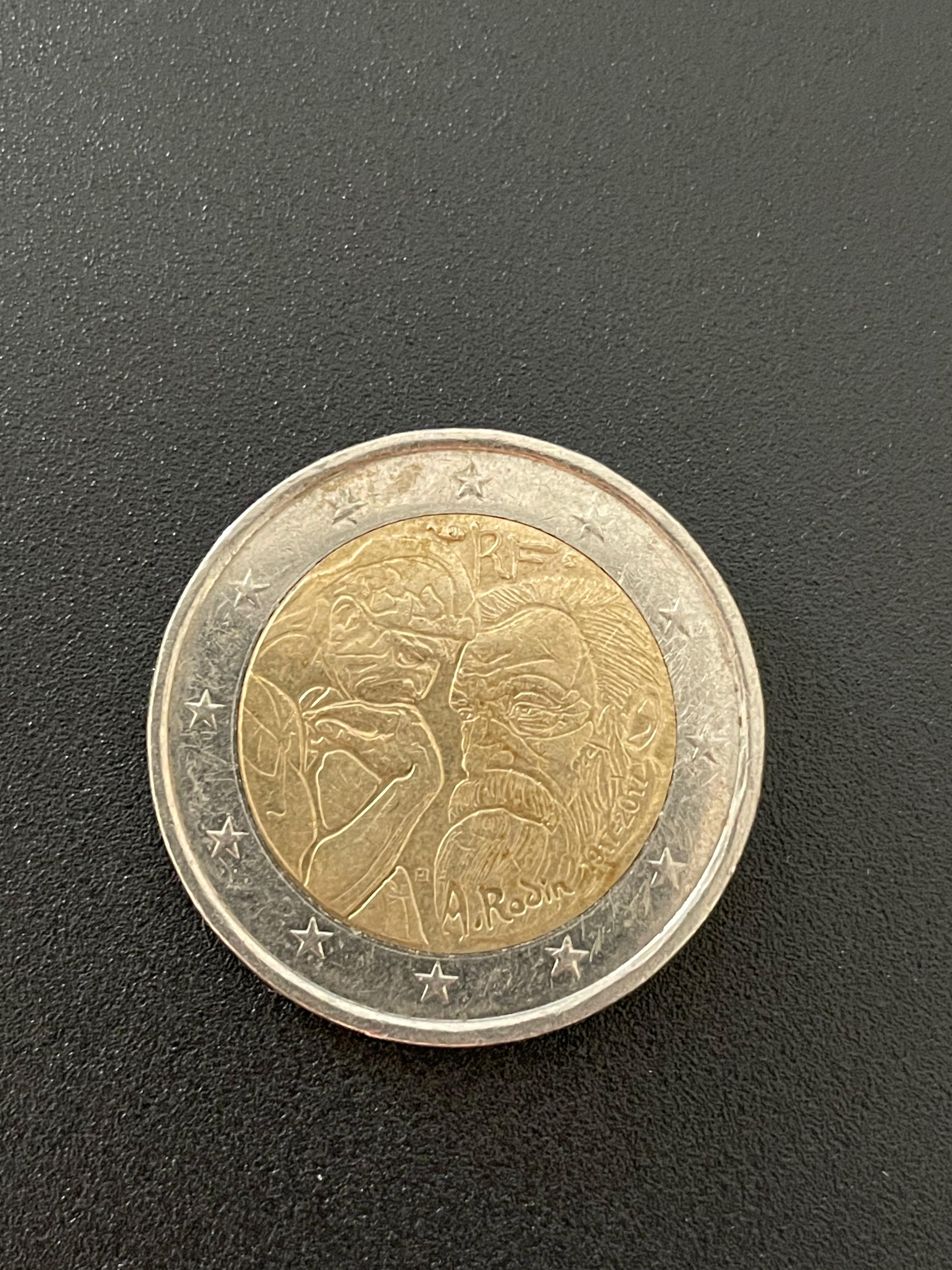 Moneda conmemorativa 2€ Rodin