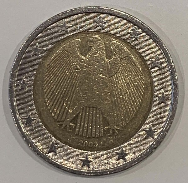 Moneda Dos Euros (2€) Águila 2003 Alemania