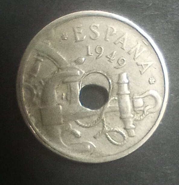 50 céntimos España 1949