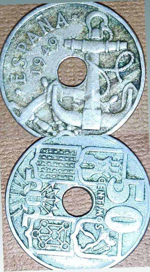 50 centimos 1949