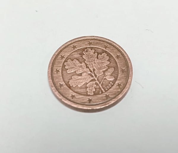 Moneda de 1 céntimo Alemana 2002J