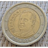 Monedas 2€ España Juan Carlos I 2001