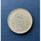 Moneda 1957 *75 - 5 pesetas
