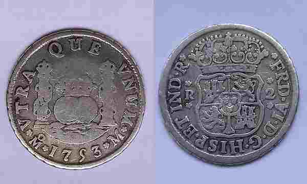 2 reales 1753