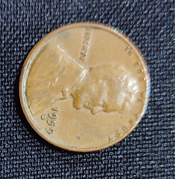 Vendo moneda Norte Americana  One Cent de 1959