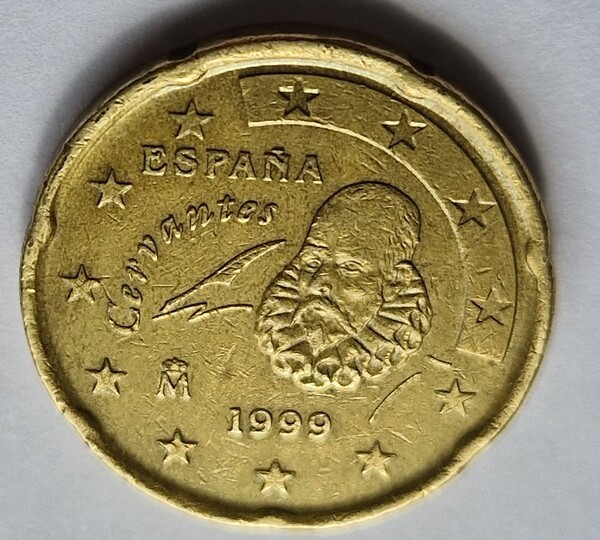 20 céntimos de euro España 1999