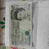 billete de 5 pounds