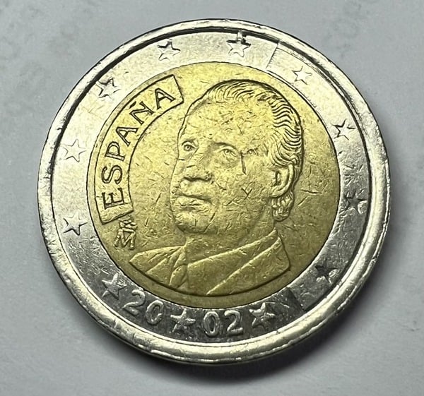 2€ España 2002 errores