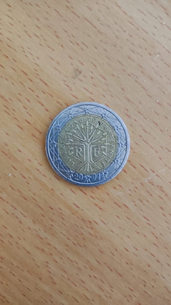 MONEDA 2€ FRANCIA 2001