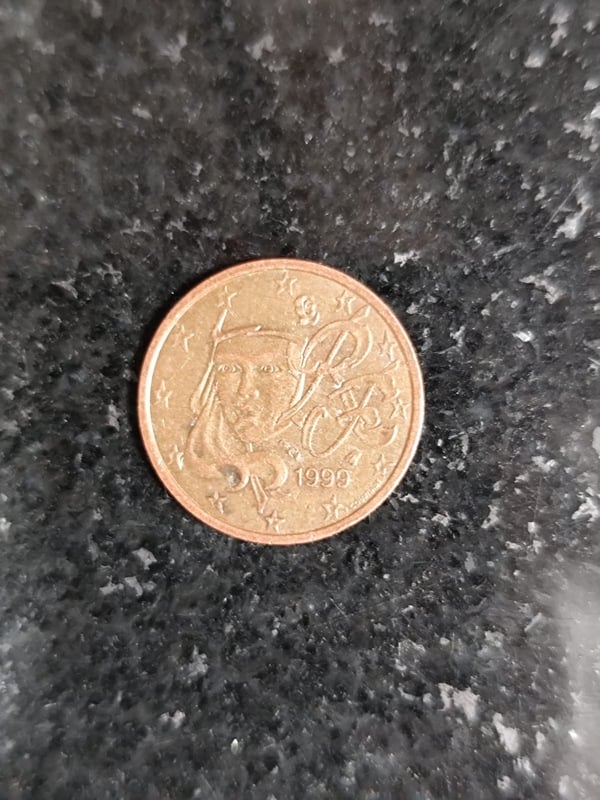 2 cent Francia 1999