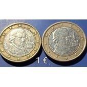 ●● Vendo dos monedas de 1 € de Austria de 2002.