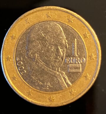 1 EURO AUSTRIA 2002