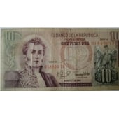 Billete de diez pesos