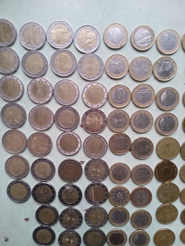 Euro coin collections