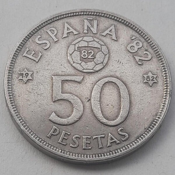 50 Pesetas año 1982