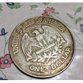 ONE DOLLAR 1865