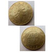 200 lire 1978 Republika Italiana