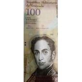 100 BOLIVARES 2015 5 NOV