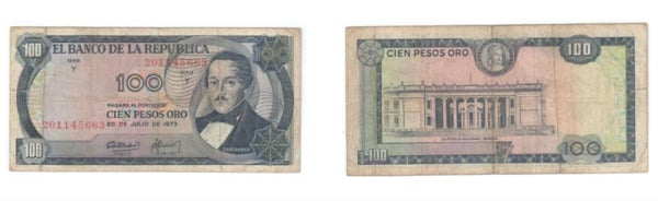 100 Pesos oro