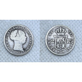 ISABEL II 1852 2 REALES MADRID