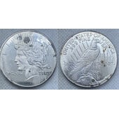 1 OZ. 999 SILVER ROUND - PEACE DOLLAR LIBERTY