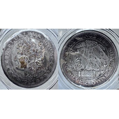 1 OZ SILVER SILERTOWNE - MORGAN LIBERTY HEAD 1992