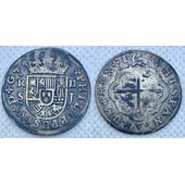 FELIPE V 2 REALES 1723 J