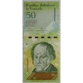 Billete de 50bs 5 NOV 2015