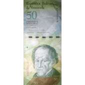 50 bolívares año 15/11/2015