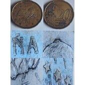 20 CENTIMOS DE EURO CERVANTES CON ERROR