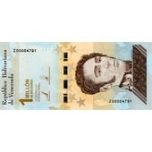 Billete de 1 millon de bolívares