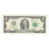 bille de 2 dolares año 1976