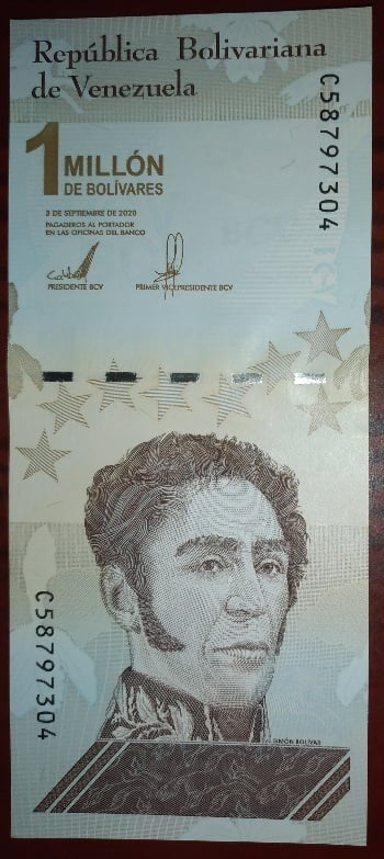 1 Millón de bolívares