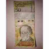 Billete de 50 Bolívares 3