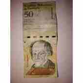 Billete de 50 Bolívares 5