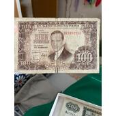 Billete de 100 pesetas