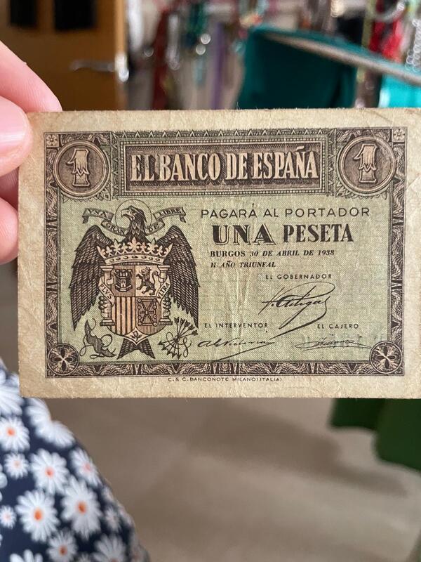 1 Peseta 1938