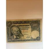 500 Pesetas (Mariano Benlliure)
