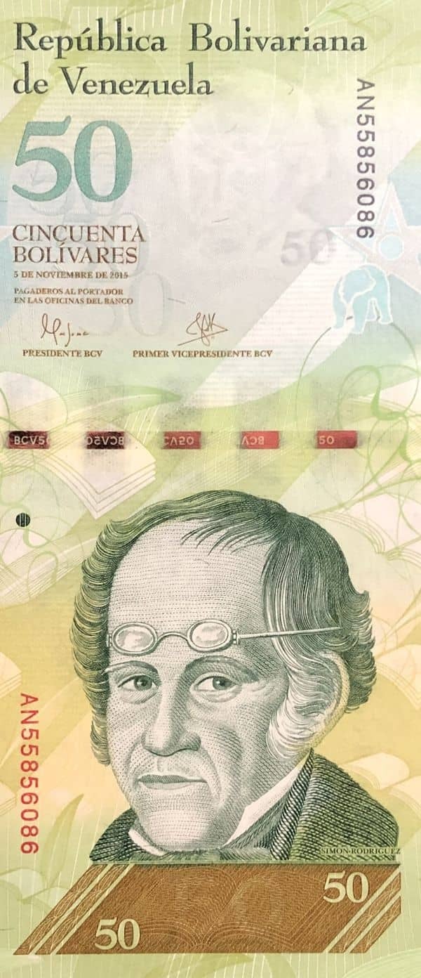 50 BOLÍVARES