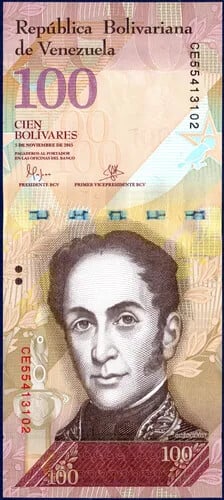 100 BOLÍVARES