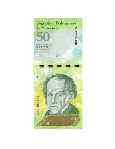Billete de 50 Bolívares, 5 Noviembre 2015