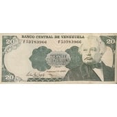 Billete 20 Bolivares