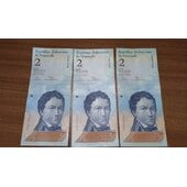 Serie de billetes de 02 bolivares