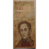 100 bolívares 2013