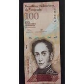 Billete de 100 Bolivares