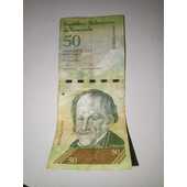 Billete de 50 bolívares de 5 de noviembre de 2015