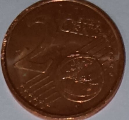 MONEDA DE 2 CENTIMOS