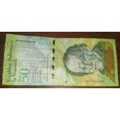 Billete 50 bolivares