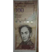 Billete de 100 bolivares