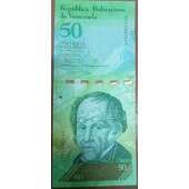 Billete 50 bolivares, fecha 05-11-2015